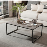 Stone coffee table