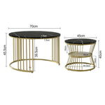 Coffee table set of 2