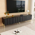 TV stand with gold legs