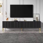 TV stand with gold legs