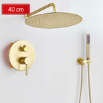 Goldene Regendusch-Set