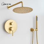 Goldene Regendusch-Set