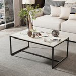 Stone coffee table