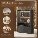 Display cabinet - 16-color LED lighting