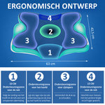 Ergonomisches visco-elastisches Kissen