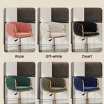 Samt-Barhocker 2er-Set