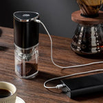 Wireless electric coffee grinder