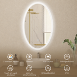 Oval LED Bathroom Mirror