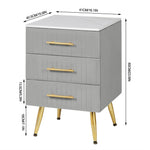 Classic grey chest of drawers