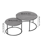 Round table set of 2