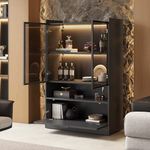 Display cabinet - 16-color LED lighting