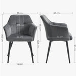 Scandinavian Grey - dining chair