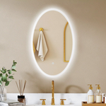 Oval LED Bathroom Mirror
