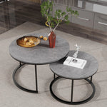 Round table set of 2