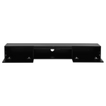 Hochglanz LED TV-Möbel – 160 cm Schwarz
