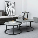 Round table set of 2