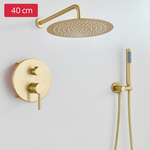 Goldene Regendusch-Set