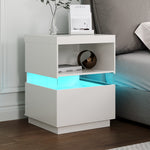 Nachtschrank mit LED-Beleuchtung